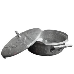 Vintage Everlast Hand-Forged Aluminum Casserole Handled Dish w/ Lid Circa 1950's